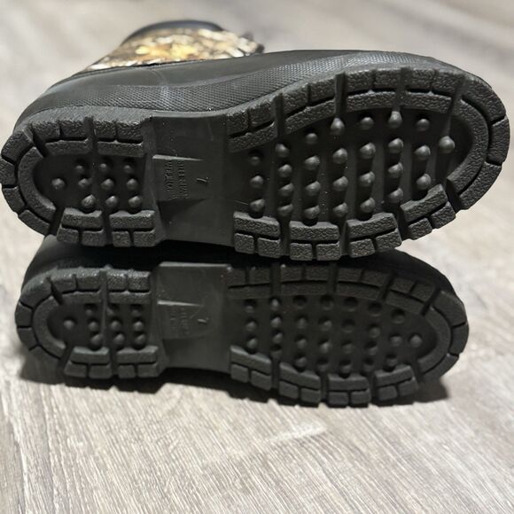 Magellan Men's Insulated Duck Hunting Boots Camo Men Size 7 Outdoor Waterproof - Picture 4 of 5